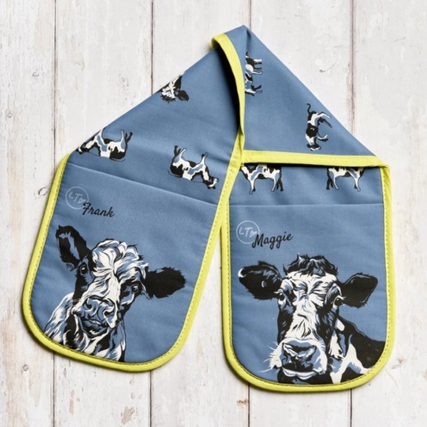 Lauren's Cows - Dairy Cows Oven Gloves