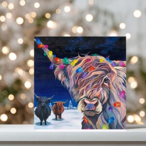 Christmas Lights Christmas Card