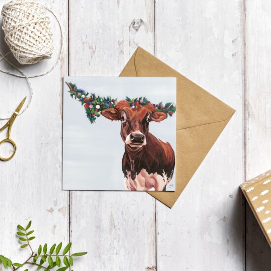 Deck the Horns, Texas Longhorn Christmas Cards