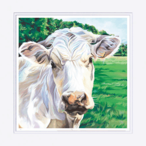 Ivory Mounted Print
