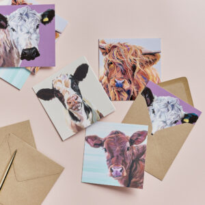 Cow Card Set