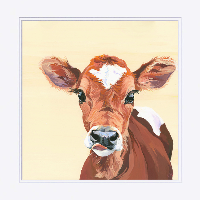 Mabel, Large Mounted Print