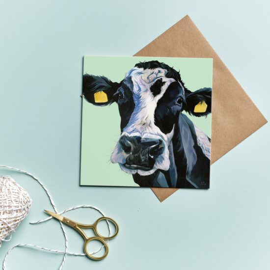 Holstein Cow Card