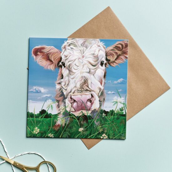 Simmental Cow Card