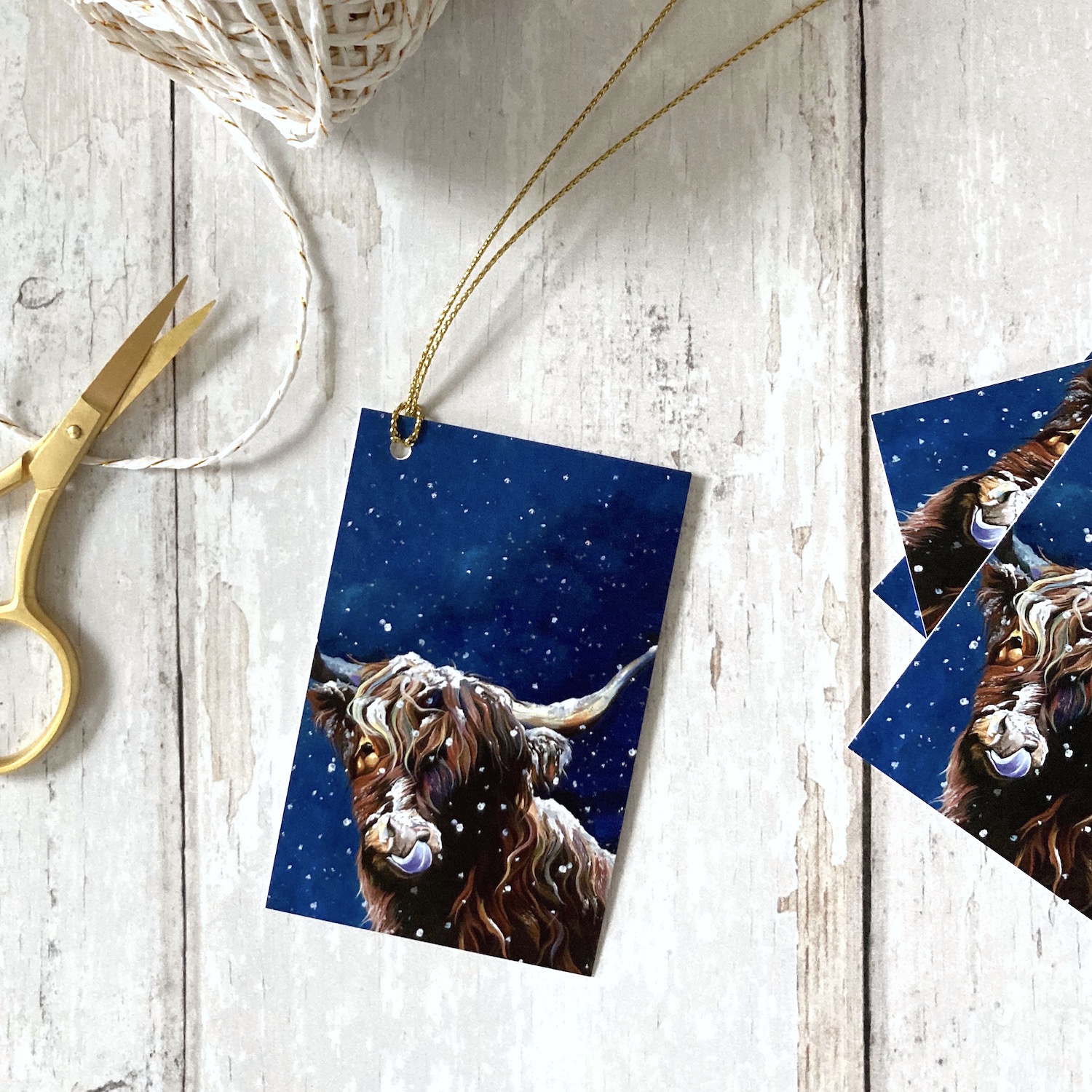 Snowflake Gift Tags