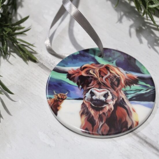 Northern Lights Christmas Tree Ornament