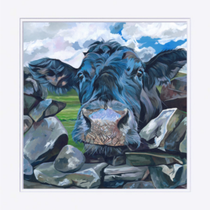 Large Mounted Me Again Print