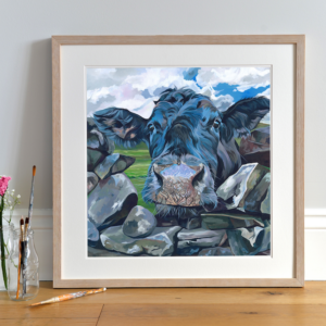 Curious Cow Light Frame