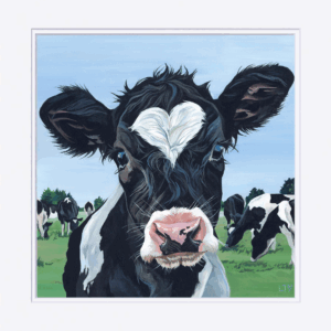 Large Mounted Valentine Print