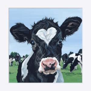 Mounted Valentine Print