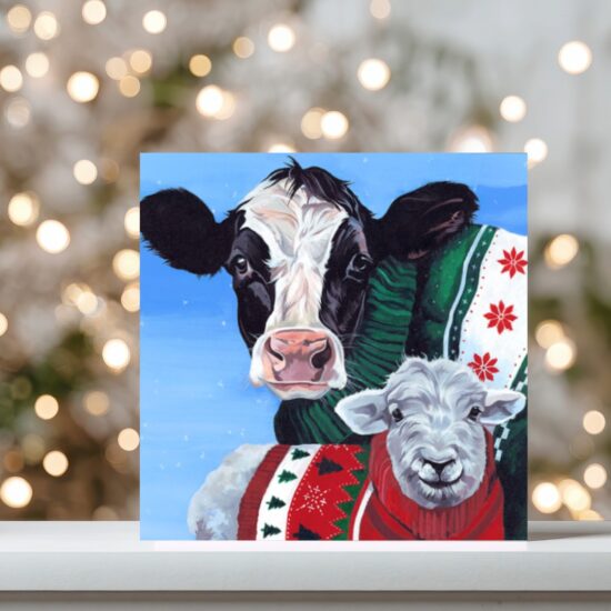 Festive Friends Christmas Card